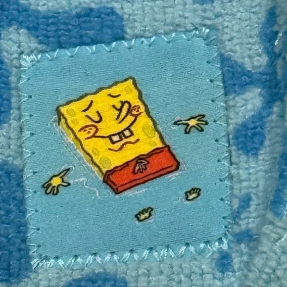 CROCS SpongeBob SquarePants classic cozzzy terry sandals - Goo Lagoon unisex - Picture 5 of 15